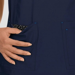 Tunică medicală de lucru BASICS 373 Bleumarin
