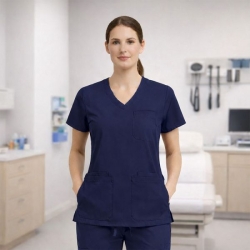 Tunică medicală TP3002 Bleumarin