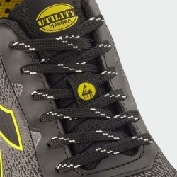 Încălțăminte de protecție DIADORA RUN ATOM EVO LOW S3S SC FO SR ESD GREY/BLACK