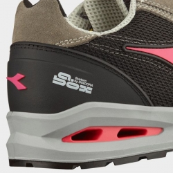 Încălțăminte de protecție DIADORA RUN A.BOX LOW S1PS FO SR ESD GREY/BLACK