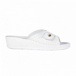 Papuci sanitari pentru femei OPEN WHITE