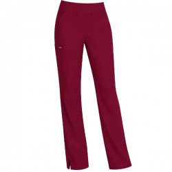 Pantaloni medicali de lucru REVOLUTION WWE110 / Roșu vin