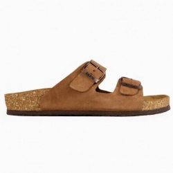 Papuci de dame LEON LADY BROWN SUEDE