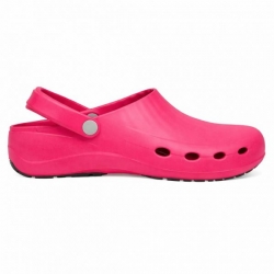 PRIMA PINK Saboți cu baretă