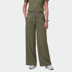 Pantalon medical AURELIA Straight Oliv