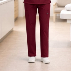 Pantalon medical TP4003P Vișiniu