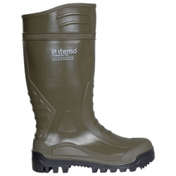 Cizme din cauciuc TORNADO O4 FO SR GREEN/BLACK