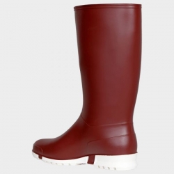 Cizme de lucru pentru femei Dunlop Sport BURGUNDY/WHITE