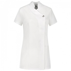 Set medical tunică MARCELLA și pantaloni NOBBY STRAIGHT albi