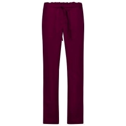 Set de lucru ISABELLA Pink Hearts tunică cu pantaloni ALESSI Bordeaux