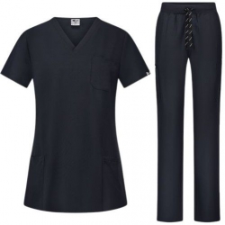 SET DE LUCRU Medical BELLA Negru