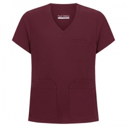 Set medical TP3002 tunică și pantaloni TP4003P Vișiniu