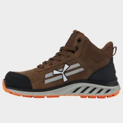 Încălțăminte de protecție PAYPER X-MOON MID S3S FO SR ESD CHOCO SPRITZ