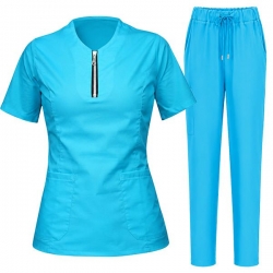 Set medical VIKI Albastru deschis