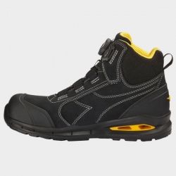 Încălțăminte de protecție DIADORA RUN A.BOX MSTR BOA MID S3S FO SR SC ESD BLACK