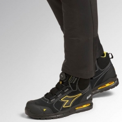 Încălțăminte de protecție DIADORA RUN A.BOX MSTR BOA MID S3S FO SR SC ESD BLACK