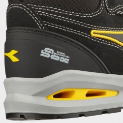 Încălțăminte de protecție DIADORA RUN A.BOX MID S3S FO SR ESD BLACK