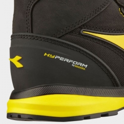Încălțăminte de protecție DIADORA GLOVE HYPER MID S3S FO HRO SR ESD BLACK