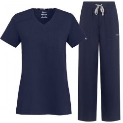 Set medical AURELIA Straight Bleumarin