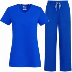 Set medical AURELIA Straight Albastru Regal