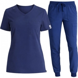 Set medical pentru femei Cherokee bleumarin închis