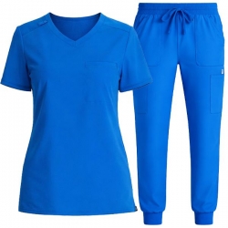 Set medical pentru femei Cherokee albastru regal