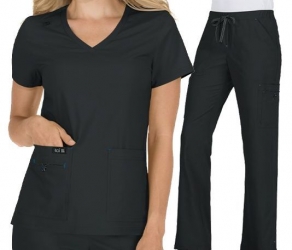 Set medical pentru damă BASICS 373/731 Negru