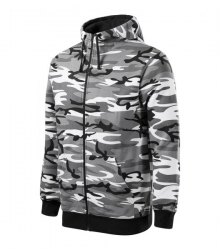 Hanorac de lucru pentru bărbați Camo Zipper C19 gri