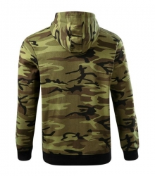 Hanorac de lucru pentru bărbați Camo Zipper C19 oliv