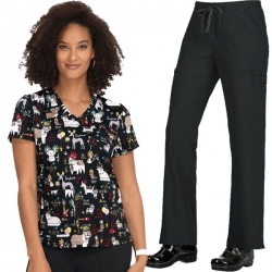 Set medical KOI Design BASICS 384PR – FPY / BASICS 731 Negru
