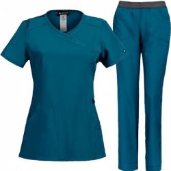 Set medical pentru damă CHEROKEE Infinity CKE2625/CKE1124 Verde Caraibe