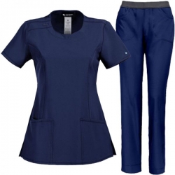 Set medical pentru damă CHEROKEE Infinity CKE2624/CKE1124 Bleumarin