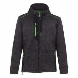 Hanorac cu fermoar și hoodie BWOLF NORD Gri melanj