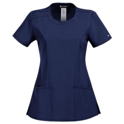Set medical din 3 piese INFINITY hanorac tunică și pantaloni Bleumarin