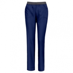 Set medical din 4 piese INFINITY hanorac, tunică, pantaloni și saboți Bleumarin