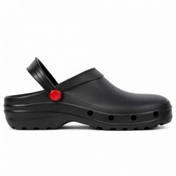 Set medical din 4 piese INFINITY hanorac, tunică, pantaloni și saboți Negru