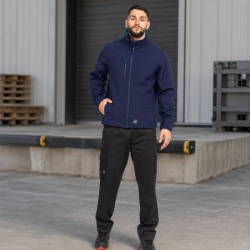 Jachetă Softshell GRIN Jacket Bleumarin