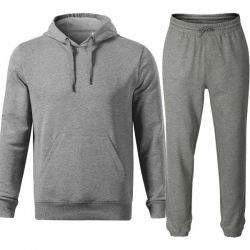 Compleu sport pentru bărbați Break840 cu pantaloni Meadow609 gri